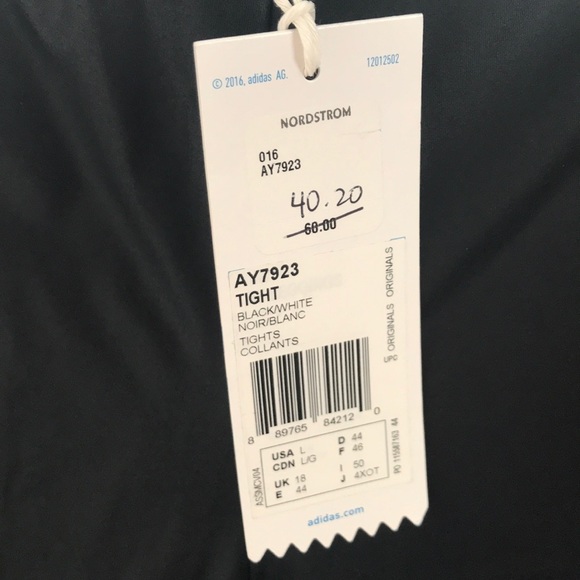 COPY - Adidas Three Stripes black tights - Picture 6 of 7